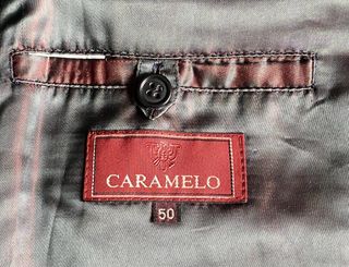 Abrigo Caramelo de lana y alpaca talla 50