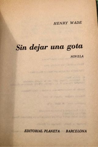 Colección libros misterio 1976
