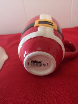 Plato y taza Navidad