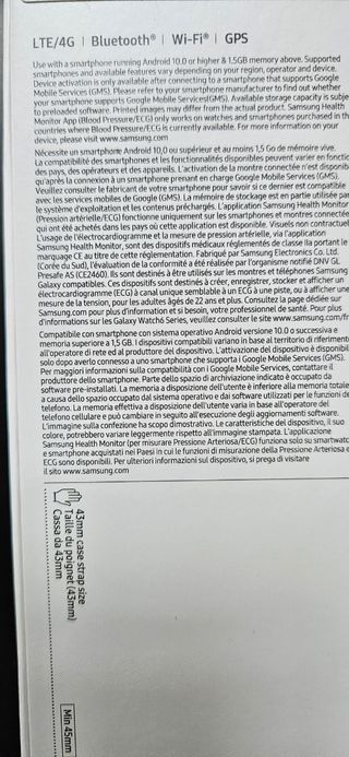 Samsung galaxy watch 6 classic LTE