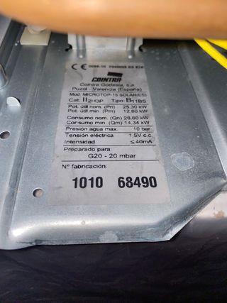 Termo calentador agua a gas NUEVO