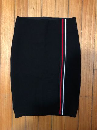 Falda de tubo Stradivarius