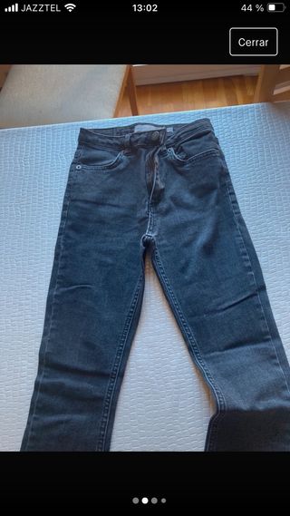 Pantalones tejanos campana