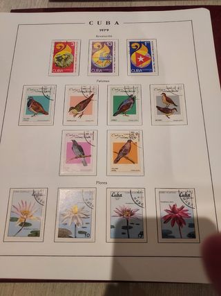 Colección CUBA 1971-1979 sellos