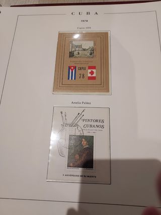 Colección CUBA 1971-1979 sellos