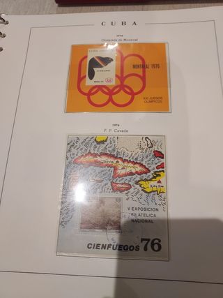 Colección CUBA 1971-1979 sellos