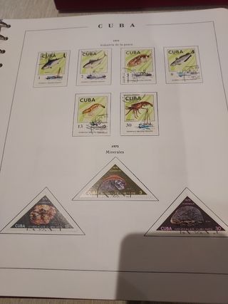 Colección CUBA 1971-1979 sellos
