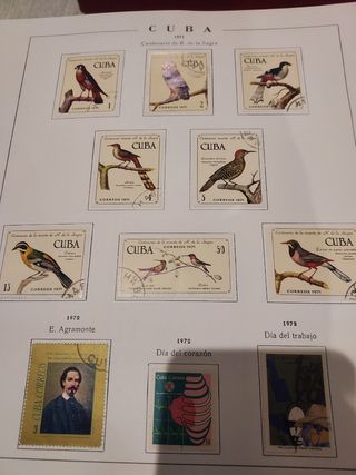 Colección CUBA 1971-1979 sellos