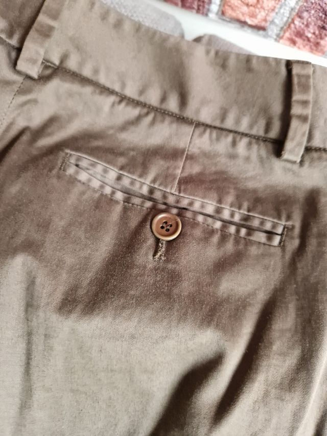 Pantalón marrón Massimo Dutti Woman