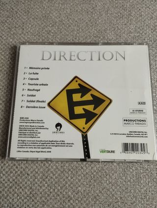 DIRECTION - Est (CD prog rock)