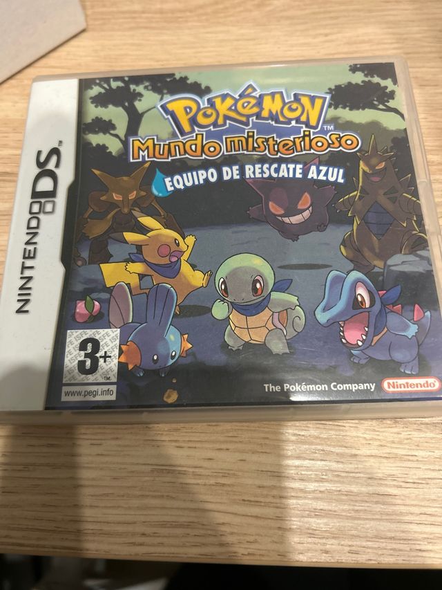 pokemon mundo misterioso equipo de rescate azul