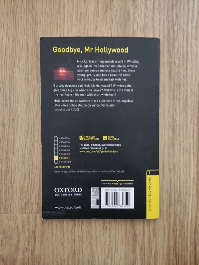 Libro Goodbye, Mr Hollywood Oxford