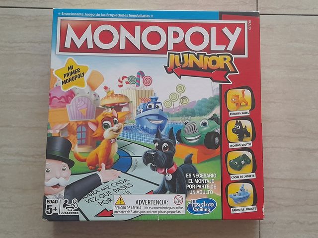 Juego de mesa Monopoly junior Hasbro