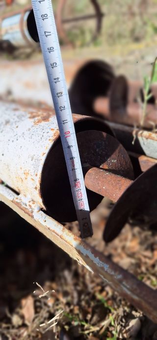 Vis sens fi (tornillo sin fin) para grano