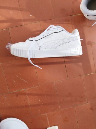 Zapatillas puma blancas