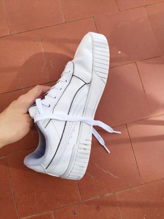 Zapatillas puma blancas