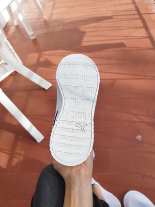 Zapatillas puma blancas