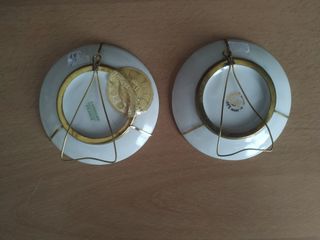 Coppia di piatti Limoges Fragonard