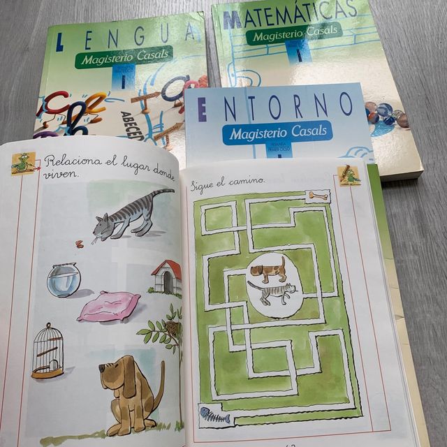 Primo anno di scuola elementare. Magistero Casals. 1992