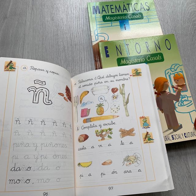 Primo anno di scuola elementare. Magistero Casals. 1992