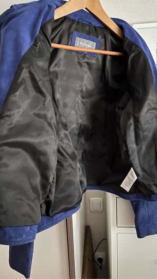 🧥🧥🧥 CAZADORA ANTE AZUL