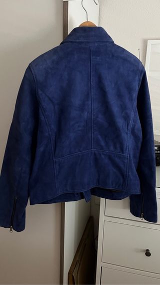 🧥🧥🧥 CAZADORA ANTE AZUL