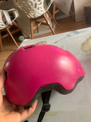 casco niña