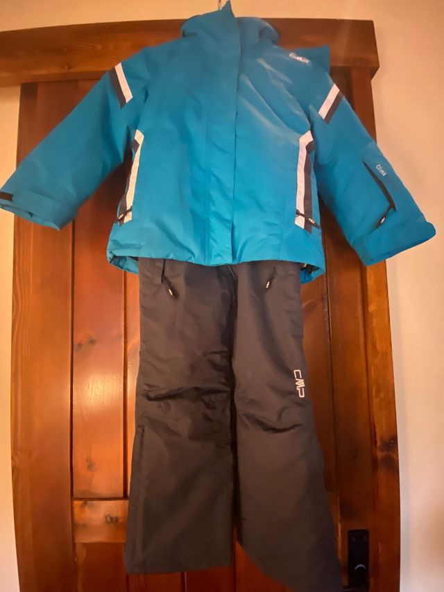 conjunto pantalon anorak ski niño