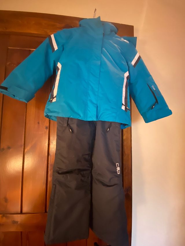 conjunto pantalon anorak ski niño