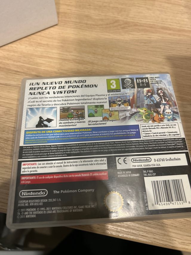 pokemon edicion blanca nintendo ds