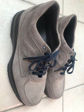 Sneakers uomo Hogan Interactive beige scuro 41,5