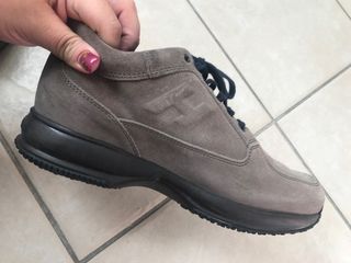 Sneakers uomo Hogan Interactive beige scuro 41,5