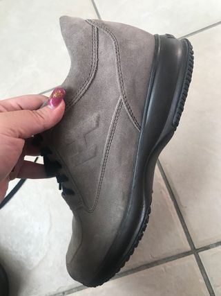 Sneakers uomo Hogan Interactive beige scuro 41,5