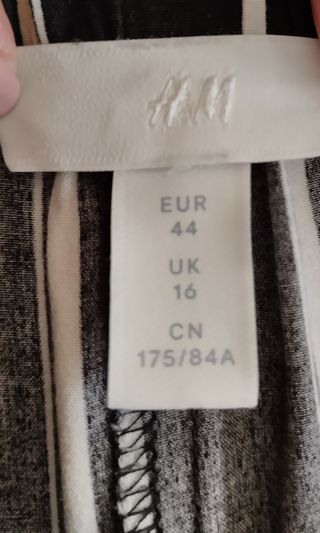 Pantalón rayas de H&M