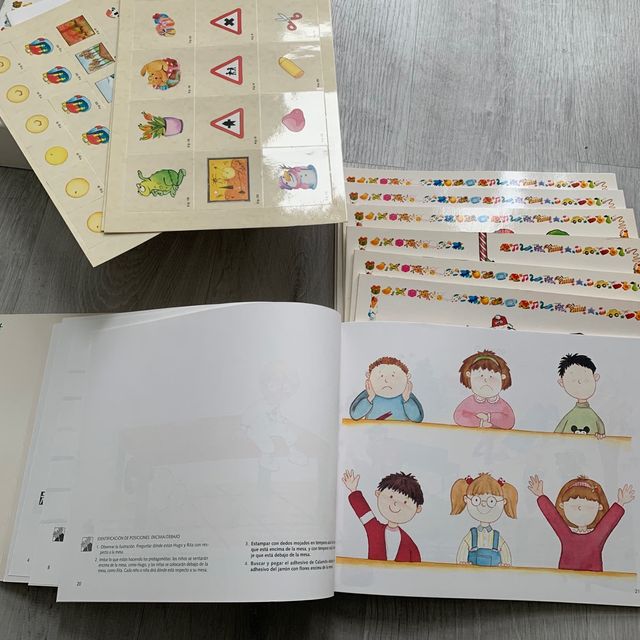 Lote Calamito. Infantil, 5 años. Santillana 1994