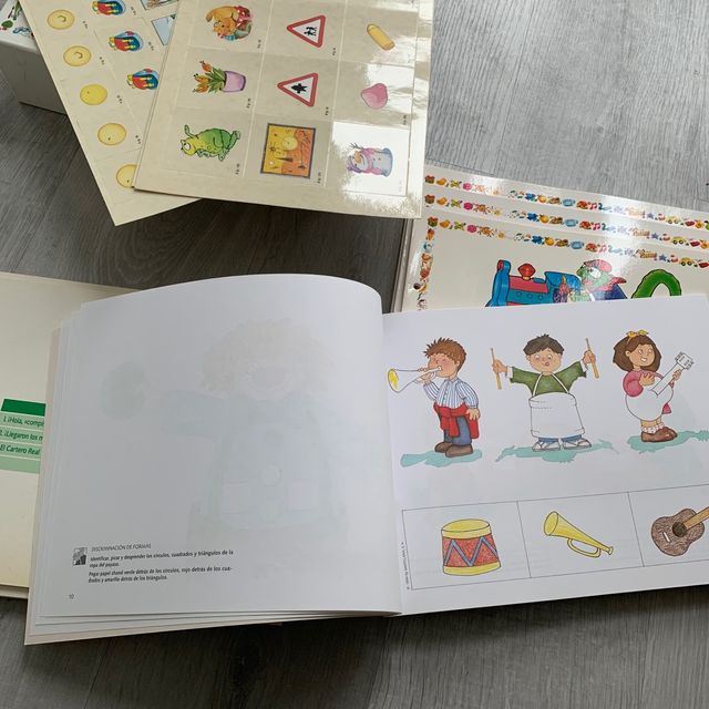 Lote Calamito. Infantil, 5 años. Santillana 1994