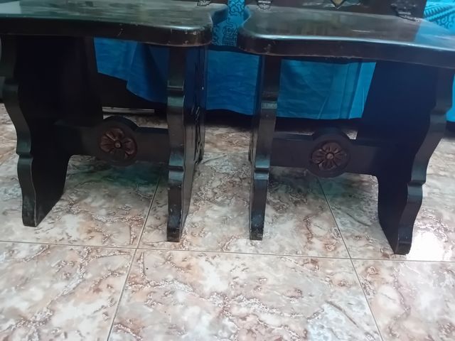 son muy antigua y madera caoba sello militar