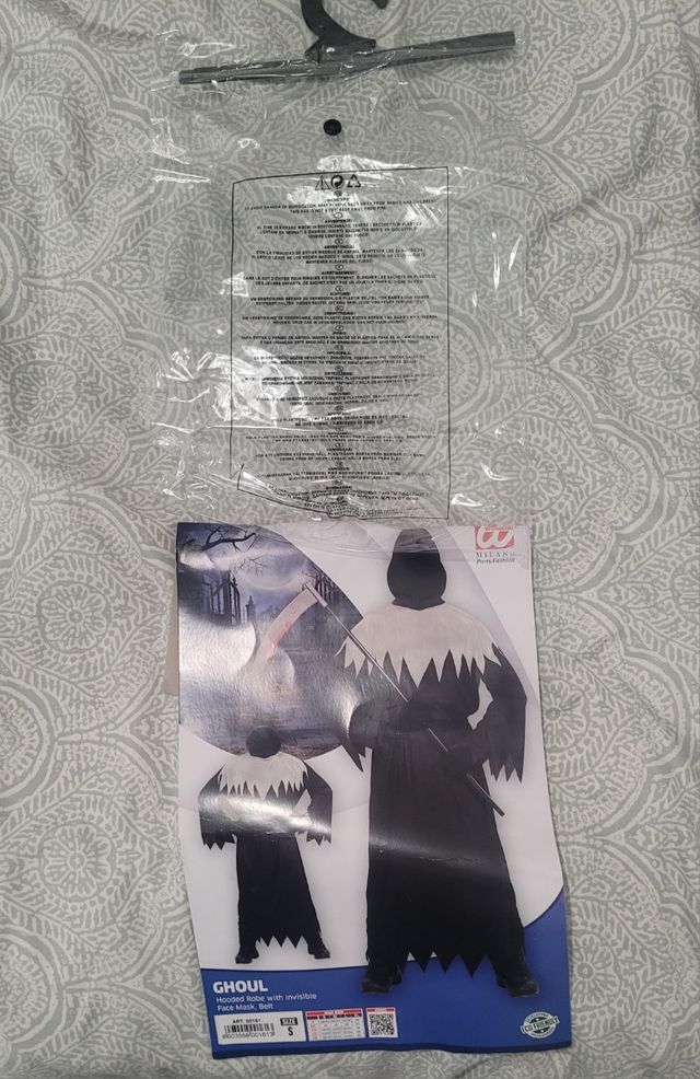 Disfraz niño talla s