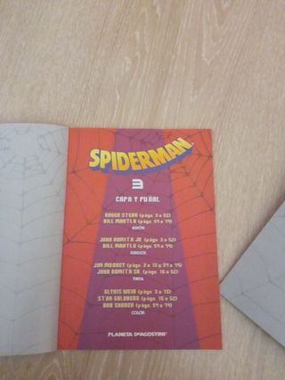 Spiderman planeta de Angostini