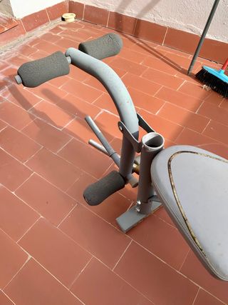 banco de pesas / press banca