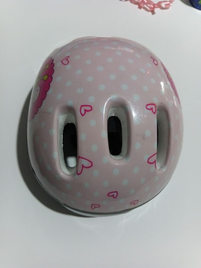 Casco bici niña 4 años aproximadamente