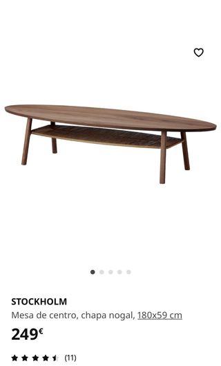 Oportunidad!Mesa de centro de madera
