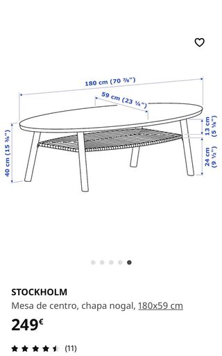 Oportunidad!Mesa de centro de madera
