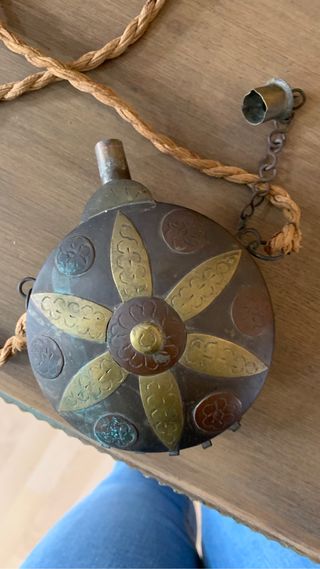 Porta polvere da sparo militare  dell’800