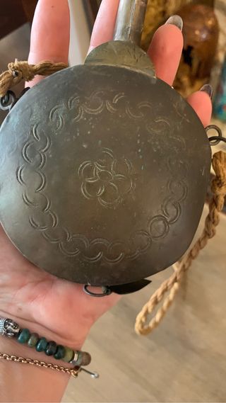 Porta polvere da sparo militare  dell’800