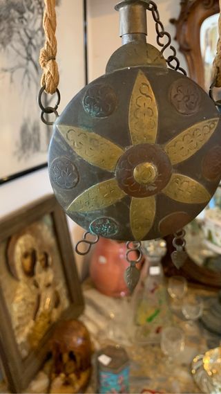 Porta polvere da sparo militare  dell’800