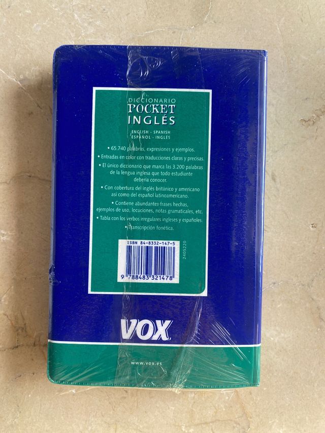 Dizionario inglese Vox