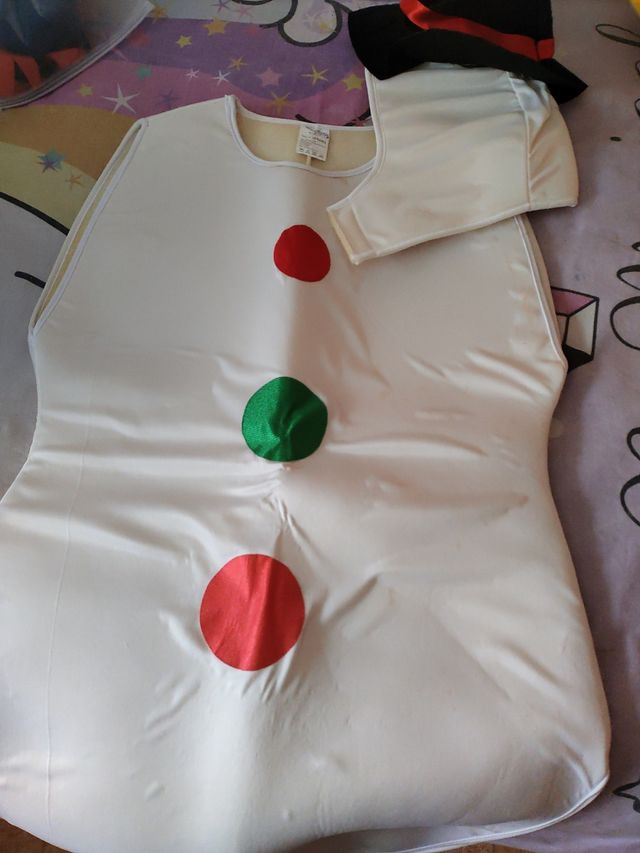 Disfraz muñeco de nieve 4/6A