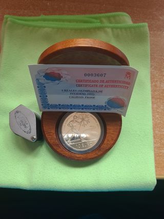 Moneda 10€ Plata España 2002  J.Olimpico
