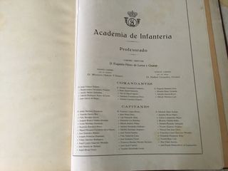 Album de fotos de la Academia de Infanteria